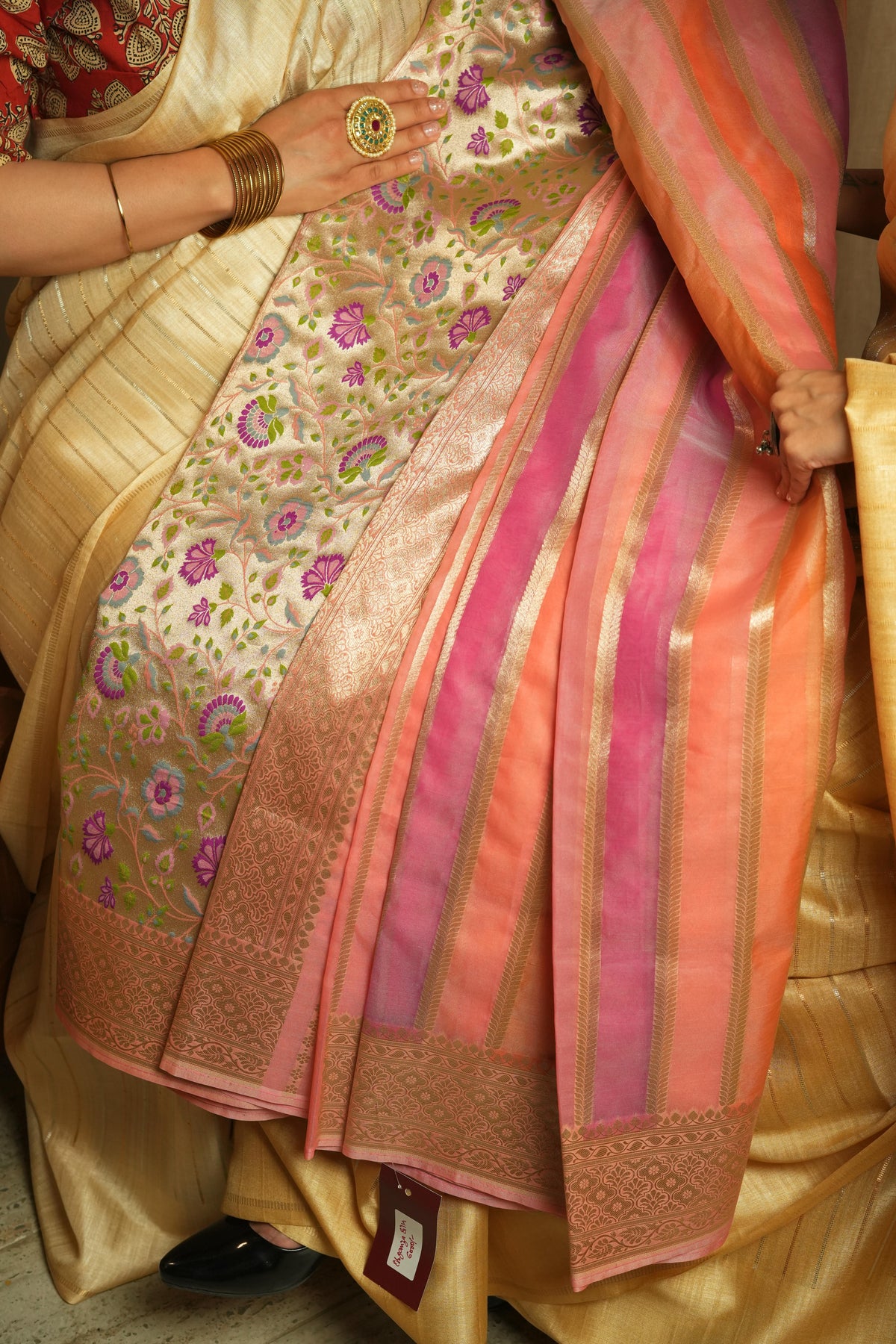 Orgnaza Silk Saree