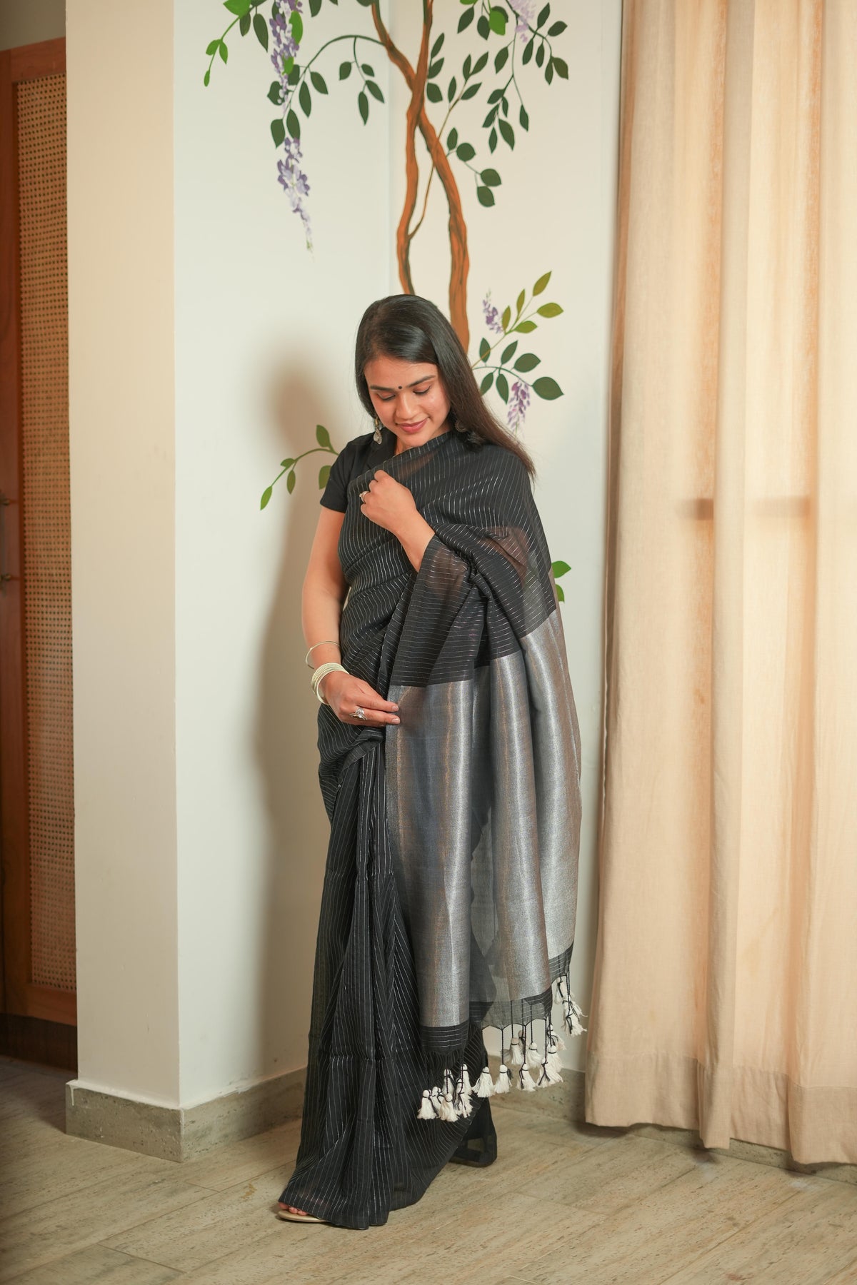 Mul cotton Saree