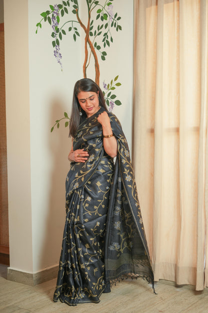 Tussar Silk Saree