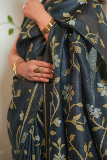 Tussar Silk Saree