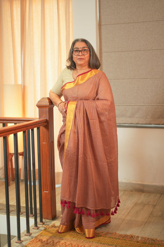 Mul Cotton Saree