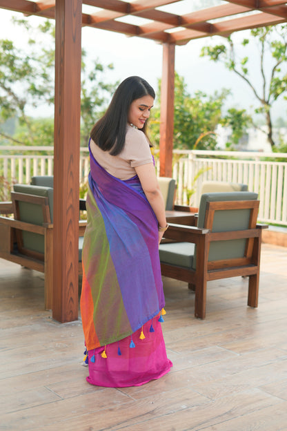 Mul Cotton Saree