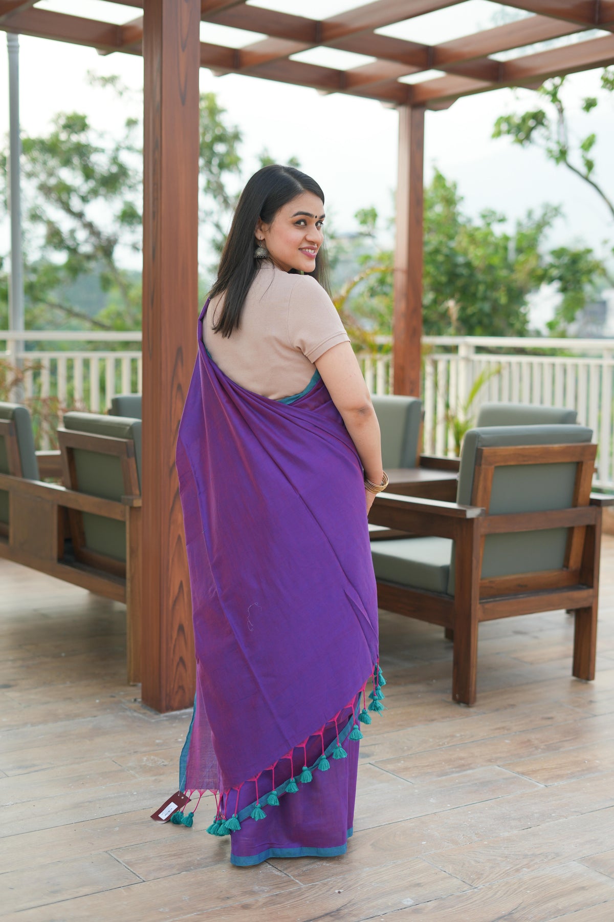 Mul Cotton Saree