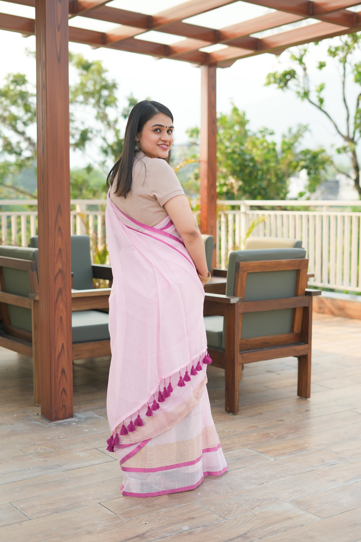 Mul Cotton Saree
