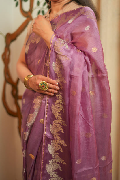 Chanderi Soft Silk Saree
