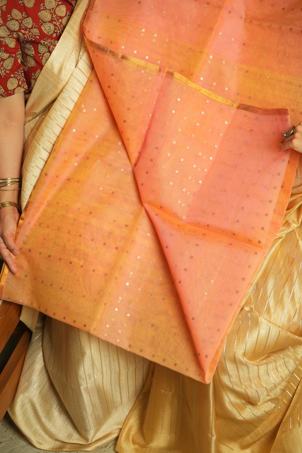 Muslin Silk Sare