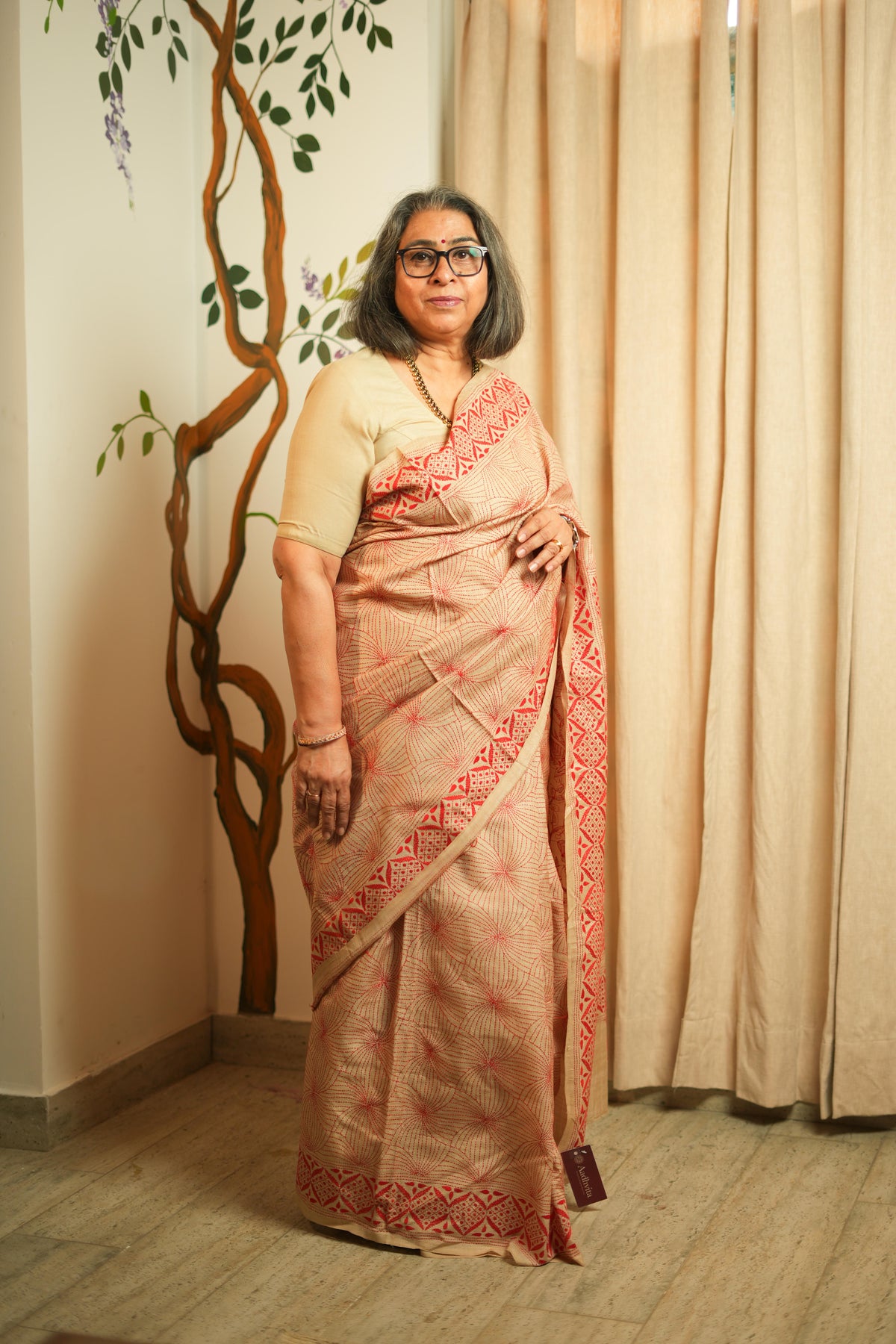 Pure Tussar Silk Saree