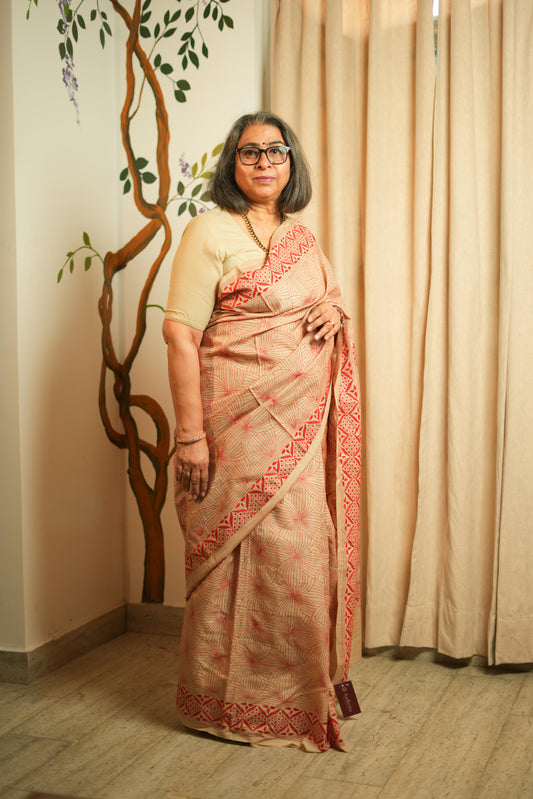 Pure Tussar Silk Saree