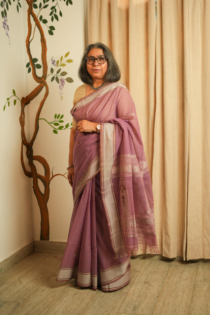 Cotton Jamdhani Saree