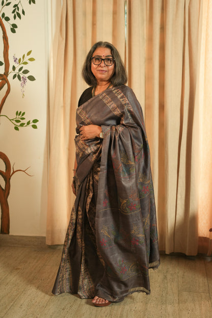 Tussar Silk Saree