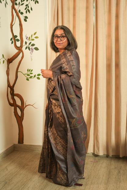 Tussar Silk Saree