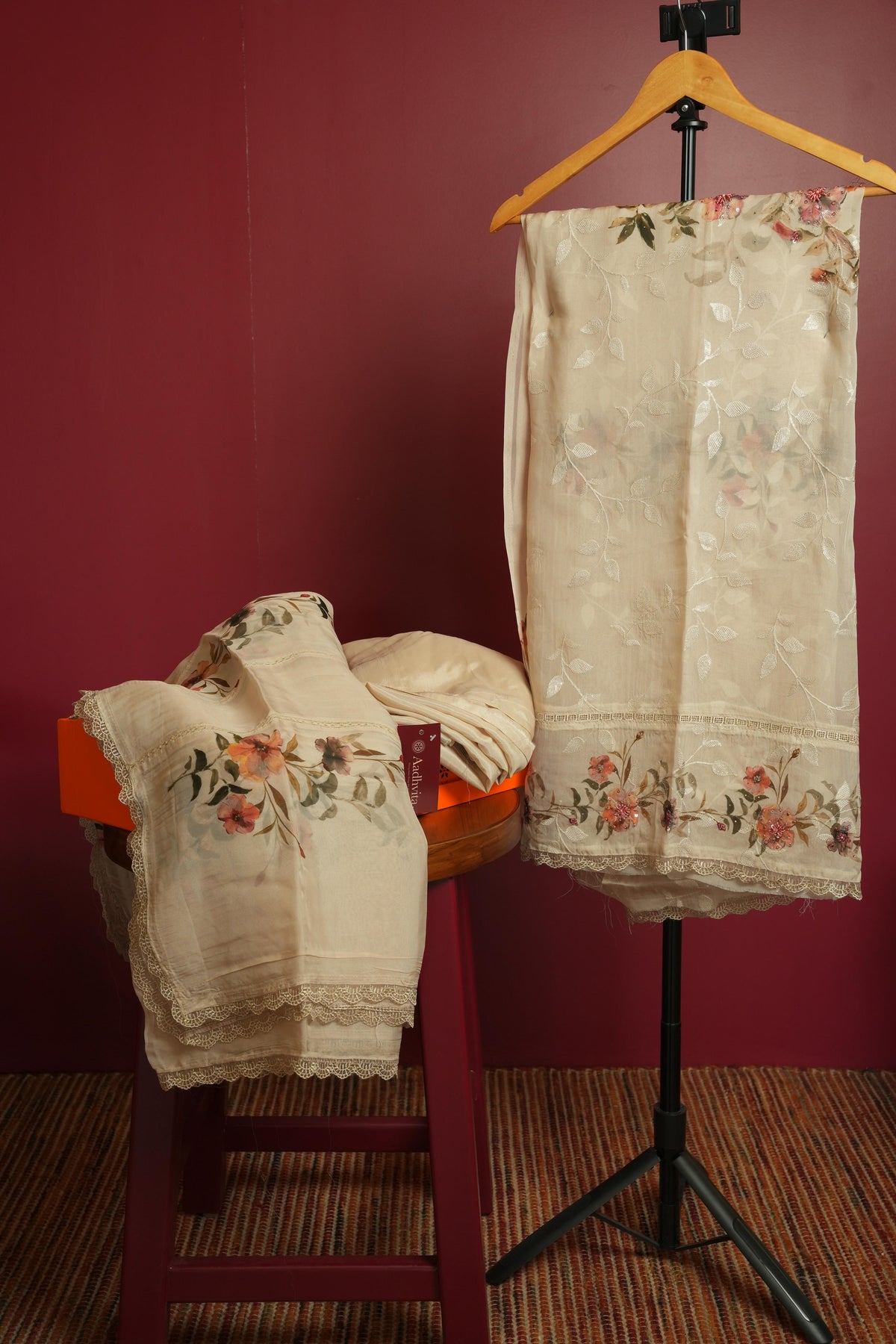 Crepe 3 pc suit
