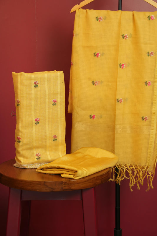 Kota cotton 3 pc suit