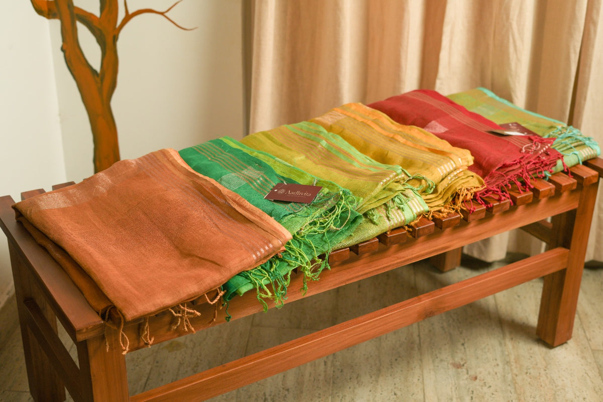 Linen Cotton Saree